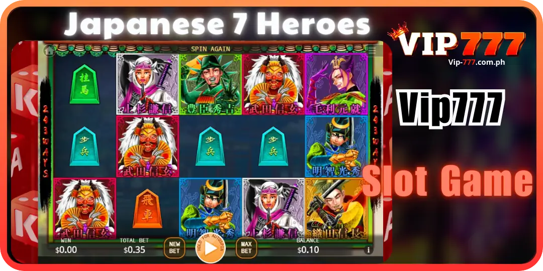 image game Japanese 7 Heroes vip777