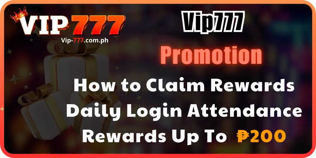 Daily Login Attendance Rewards vip777