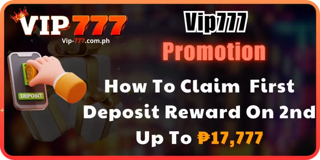 bonus First Deposit vip777